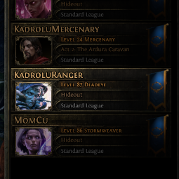 【lvl 87 DeadEye & lvl 86 StormWeaver Standard League】✦  2 Premium Tabs ✦ SS Desc ✦ 252 Hours // Instant Delivery 4